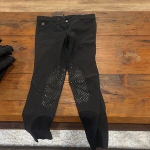 Black equiline ash breeches